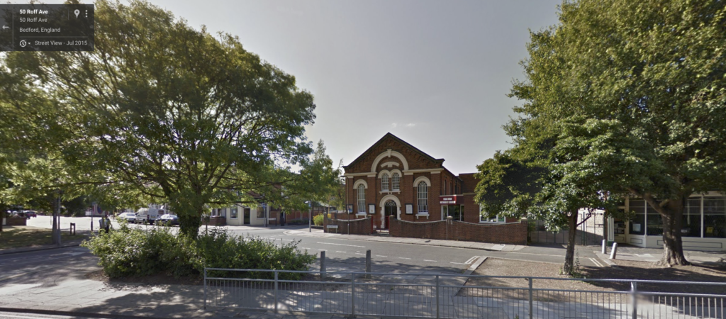 The Bedford Wing Chun School is located in the Methodist Church Hall in Roff Ave Bedford